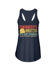 Engineer's Motto Ladies Flowy Tank tile
