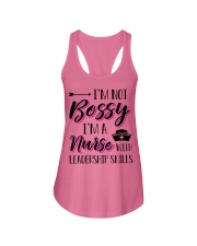 I'm Not Bossy I'm A Nurse With Leadership Skills Ladies Flowy Tank tile