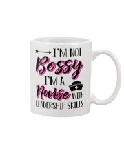 I'm Not Bossy I'm A Nurse With Leadership Skills Mug tile