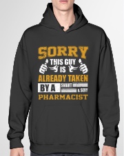 Sorry This Guy Taken By Pharmacist Hooded Sweatshirt garment-hooded-sweatshirt-front-04