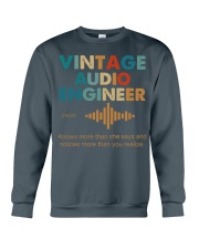 Vintage Audio Engineer Knows More Than She Says Crewneck Sweatshirt thumbnail