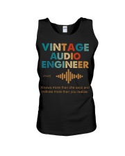 Vintage Audio Engineer Knows More Than She Says Unisex Tank thumbnail