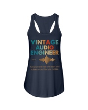 Vintage Audio Engineer Knows More Than She Says Ladies Flowy Tank thumbnail