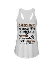 Cardiologist Survival Plan Caffeine Alcohol Ladies Flowy Tank thumbnail