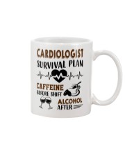 Cardiologist Survival Plan Caffeine Alcohol Mug thumbnail