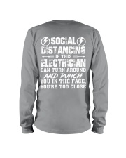 If This Electrician Can Turn Around Long Sleeve Tee tile
