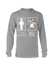 Other Engineers Me Unicorn Dabbing Engineering Long Sleeve Tee tile