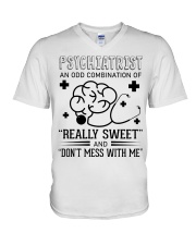 Psychiatrist An Odd Combination Of Really Sweet V-Neck T-Shirt thumbnail