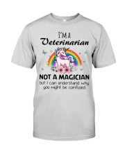 I'm A Veterinarian Not A Magician Premium Fit Mens Tee tile