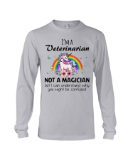 I'm A Veterinarian Not A Magician Long Sleeve Tee tile