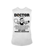 Doctor Noun See Also Wizard Magician Sleeveless Tee thumbnail