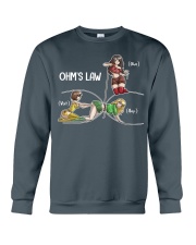 Ohm's Law Electricity Anime Electrical Engineer Crewneck Sweatshirt tile