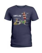 Ohm's Law Electricity Anime Electrical Engineer Ladies T-Shirt tile