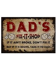 Dad's Fix It Shop 17x11 Poster front