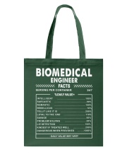 Biomedical Engineer Fact Hardworking Funny Gift Tote Bag tile