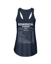 Biomedical Engineer Fact Hardworking Funny Gift Ladies Flowy Tank tile