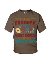 Dad Grandpa Engineer Youth T-Shirt tile