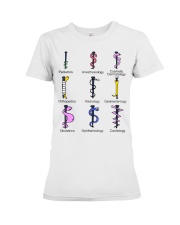 Medicine Caduceus Snake Funny Doctor Medicine Gift Premium Fit Ladies Tee tile