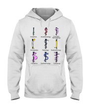 Medicine Caduceus Snake Funny Doctor Medicine Gift Hooded Sweatshirt tile