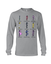 Medicine Caduceus Snake Funny Doctor Medicine Gift Long Sleeve Tee tile