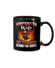 Firefighter Wife The Strength Behind The Boots Mug thumbnail