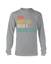 Stay At Home Local Wear Subnet Mask Network Long Sleeve Tee tile