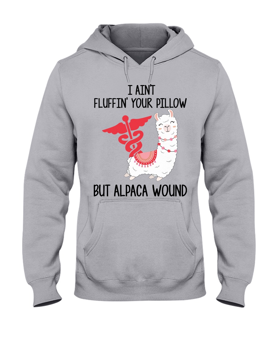 Alpaca Wound Hooded Sweatshirt