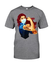 Redhead Nurse Practitioner Strong Classic T-Shirt front
