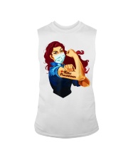 Redhead Nurse Practitioner Strong Sleeveless Tee tile