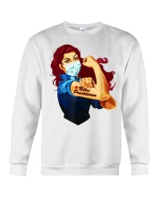 Redhead Nurse Practitioner Strong Crewneck Sweatshirt tile