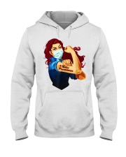 Redhead Nurse Practitioner Strong Hooded Sweatshirt tile