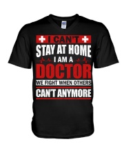 I Cant Stay At Home Doctor V-Neck T-Shirt thumbnail