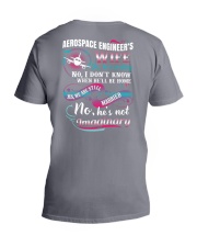 Aerospace Engineer's Wife V-Neck T-Shirt tile