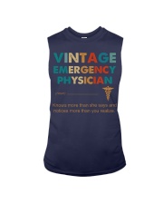 Vintage Emergency Physician Knows More Than She Sleeveless Tee thumbnail