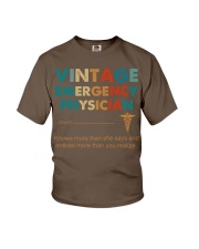 Vintage Emergency Physician Knows More Than She Youth T-Shirt thumbnail