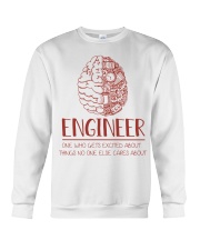 Engineer Gets Excited About Things No One Care Crewneck Sweatshirt tile