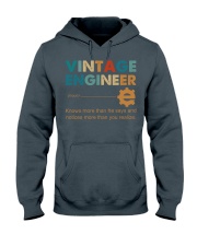 Vintage Engineer Knows More Than He Says Hooded Sweatshirt thumbnail
