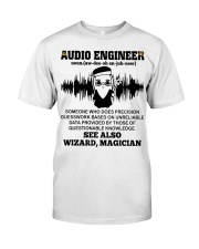 Audio Engineer See Also Wizard Magician Premium Fit Mens Tee thumbnail