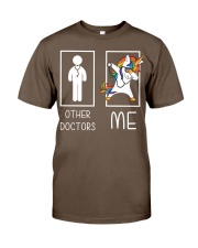 Other Doctors Me Unicorn Dabbing Cool Doctor Gift Classic T-Shirt tile