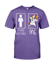 Other Doctors Me Unicorn Dabbing Cool Doctor Gift Premium Fit Mens Tee tile