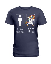 Other Doctors Me Unicorn Dabbing Cool Doctor Gift Ladies T-Shirt tile