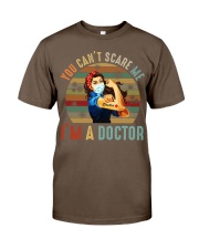 You Cant Scare Me Women Doctor During Pandemic Classic T-Shirt tile