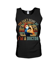 You Cant Scare Me Women Doctor During Pandemic Unisex Tank tile