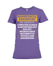 Biomedical Engineers Are Experts Premium Fit Ladies Tee tile