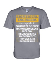 Biomedical Engineers Are Experts V-Neck T-Shirt tile