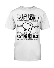 It's My Resting Vet Face There Is No Winning Classic T-Shirt thumbnail