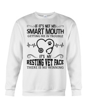 It's My Resting Vet Face There Is No Winning Crewneck Sweatshirt thumbnail