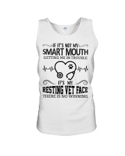 It's My Resting Vet Face There Is No Winning Unisex Tank thumbnail