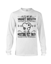 It's My Resting Vet Face There Is No Winning Long Sleeve Tee thumbnail