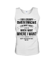 I Am A Grumpy Obstetrician Unisex Tank thumbnail